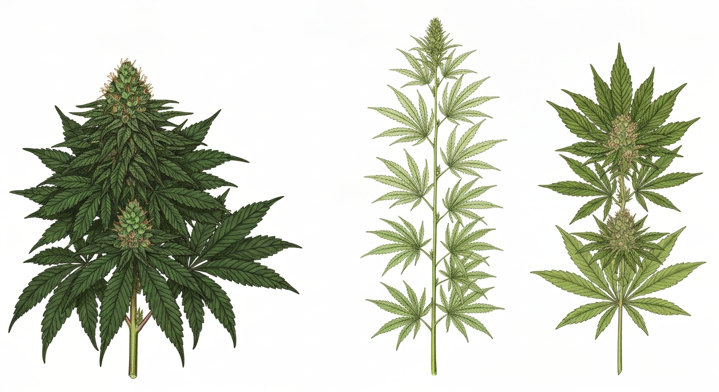 Indica vs. Sativa vs. Hybrid: What's the Real Difference?